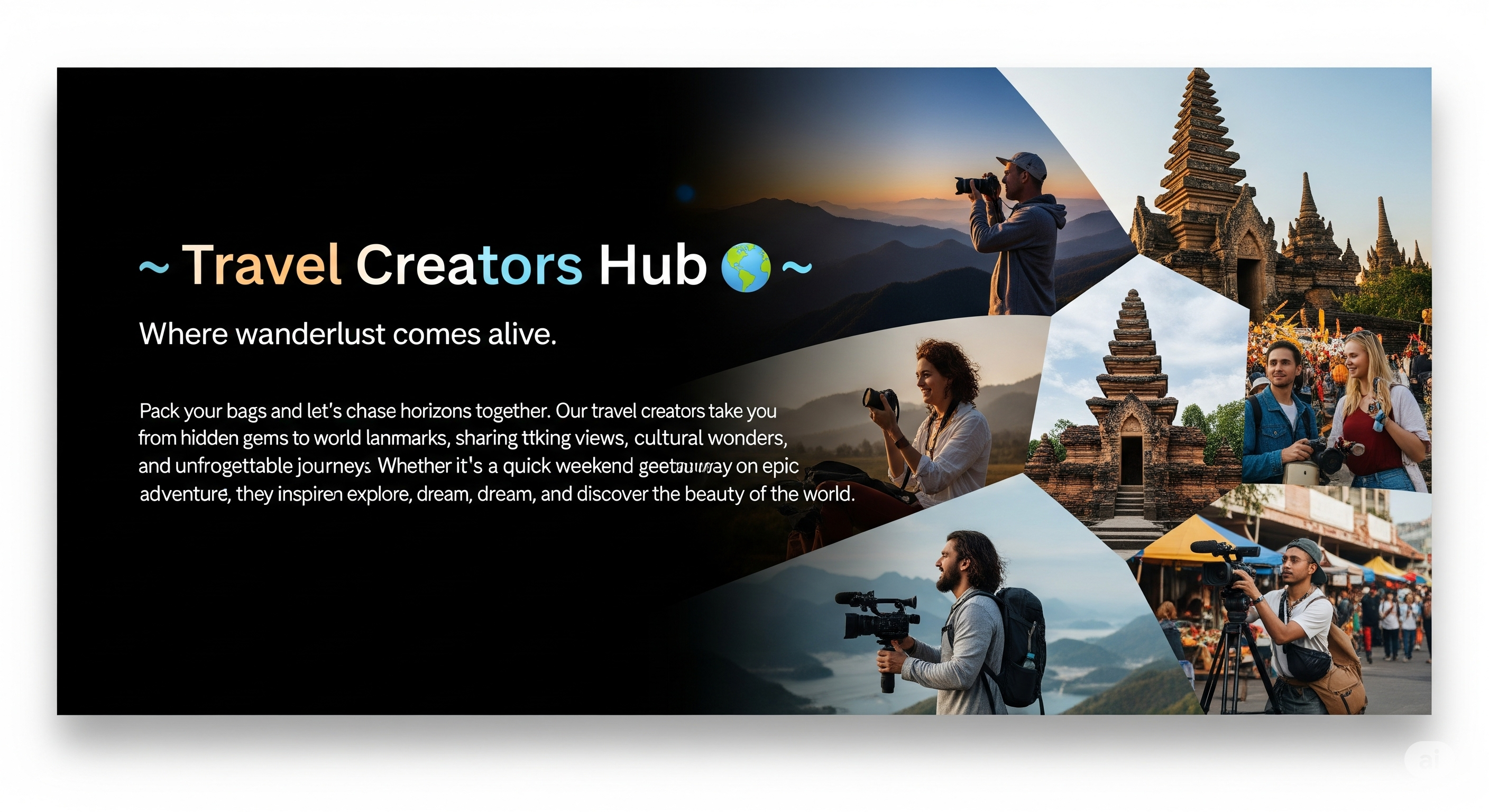 Travel Creators Banner